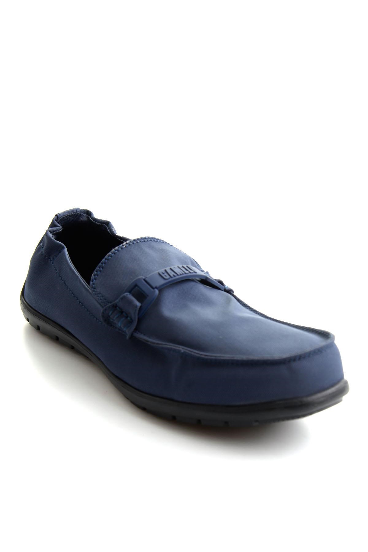 Lacivert Paraşüt  Erkek Loafer Ayakkabı E01175560667