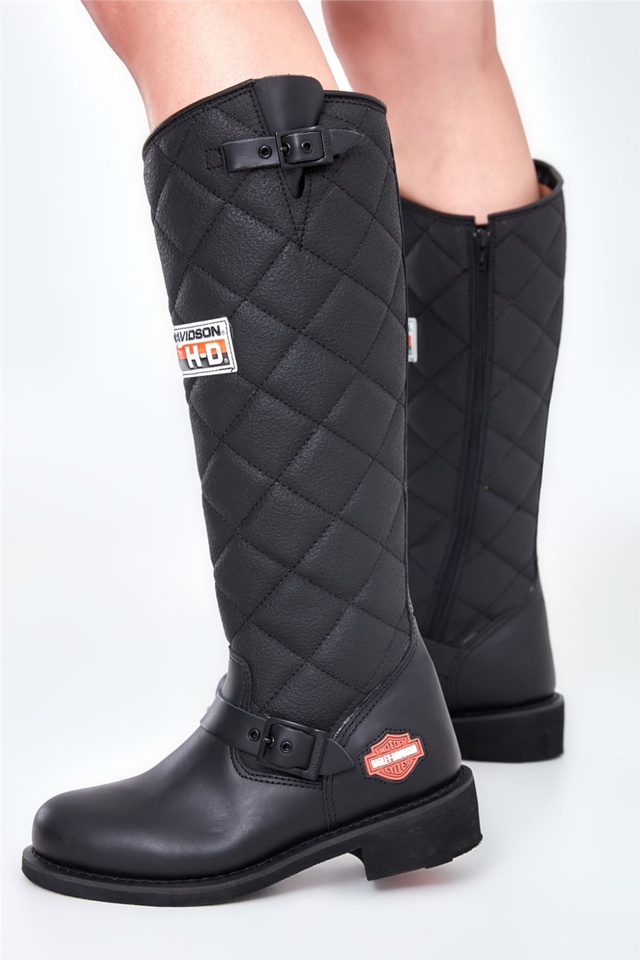 Laconia Black Deri Kadın Çizme
