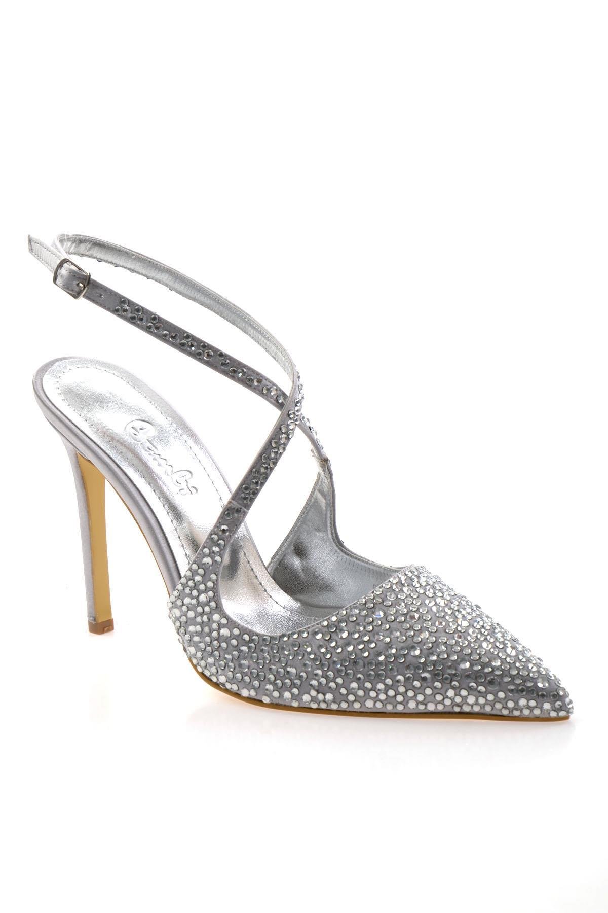 Lame  Kadın Abiye Ayakkabı K01565041287