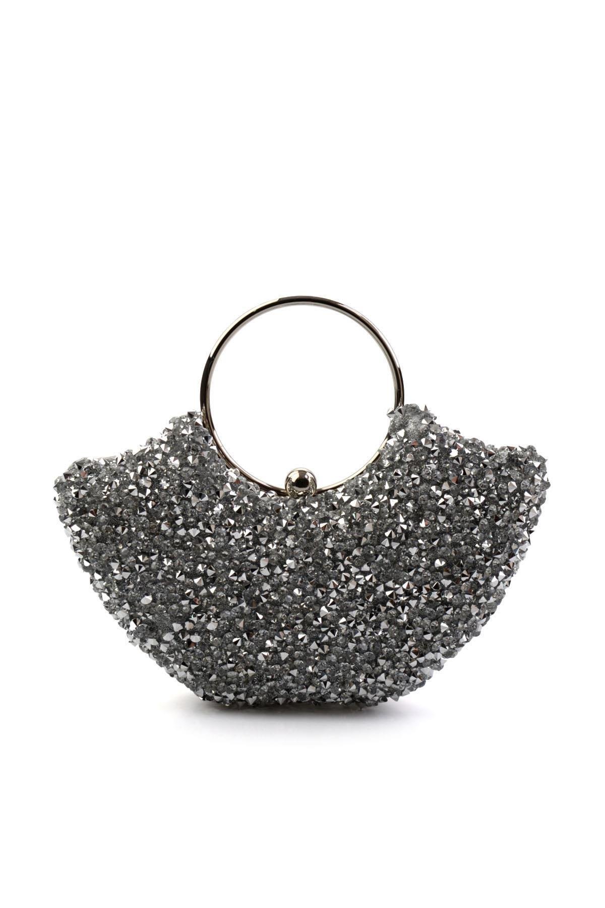 Lame  Kadın Abiye Çanta C06564008287