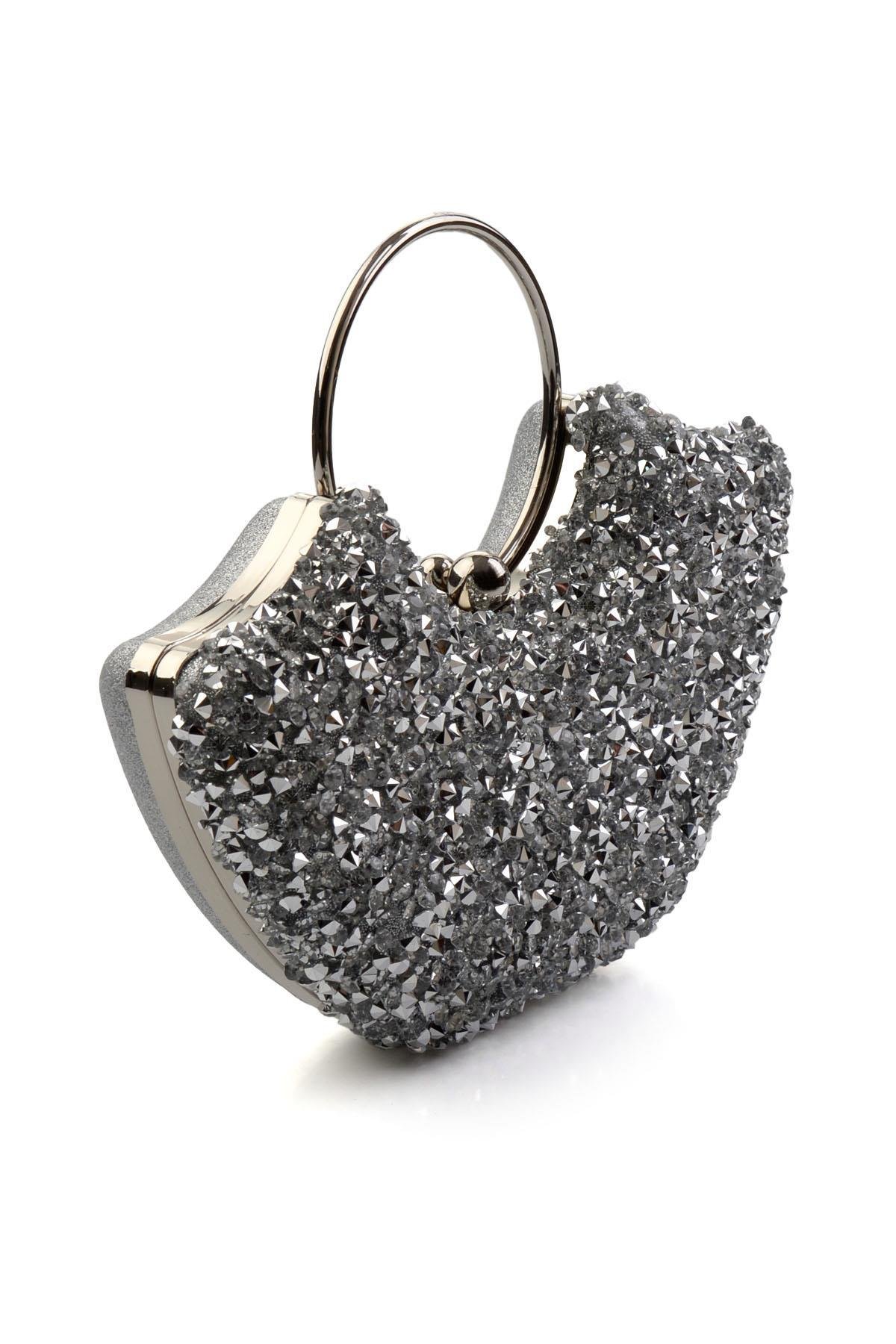 Lame  Kadın Abiye Çanta C06564008287