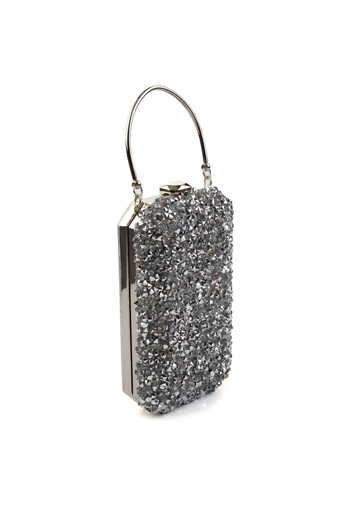 Lame  Kadın Abiye Çanta C06564009087