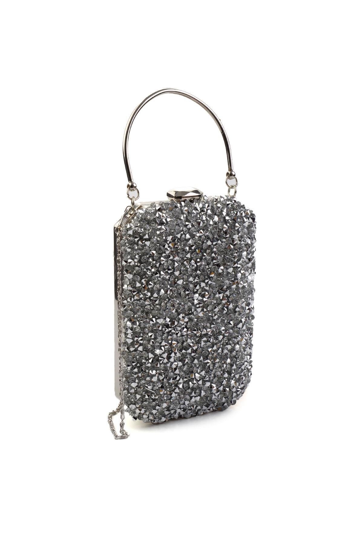 Lame  Kadın Abiye Çanta C06564009087