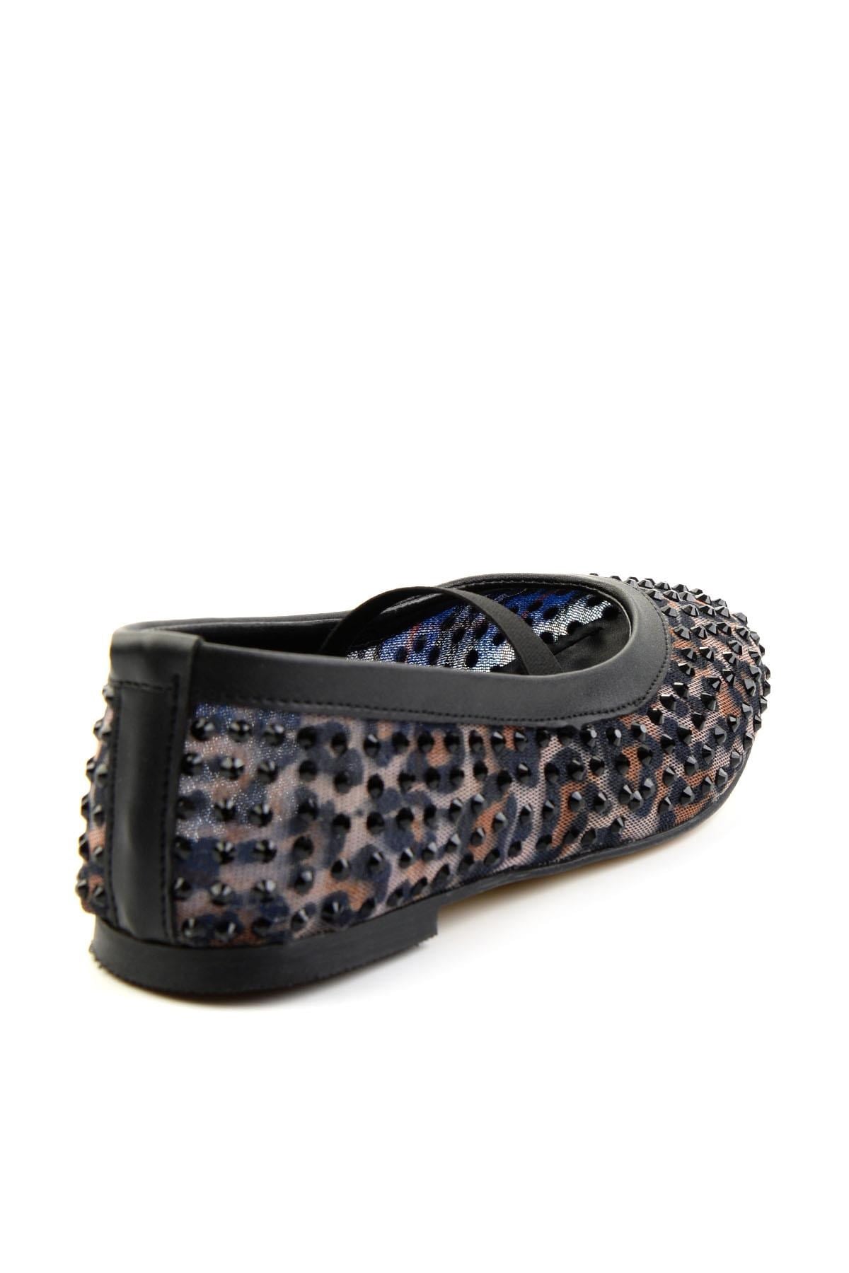 Leopar Siyah  Kadın Babet K01503726187