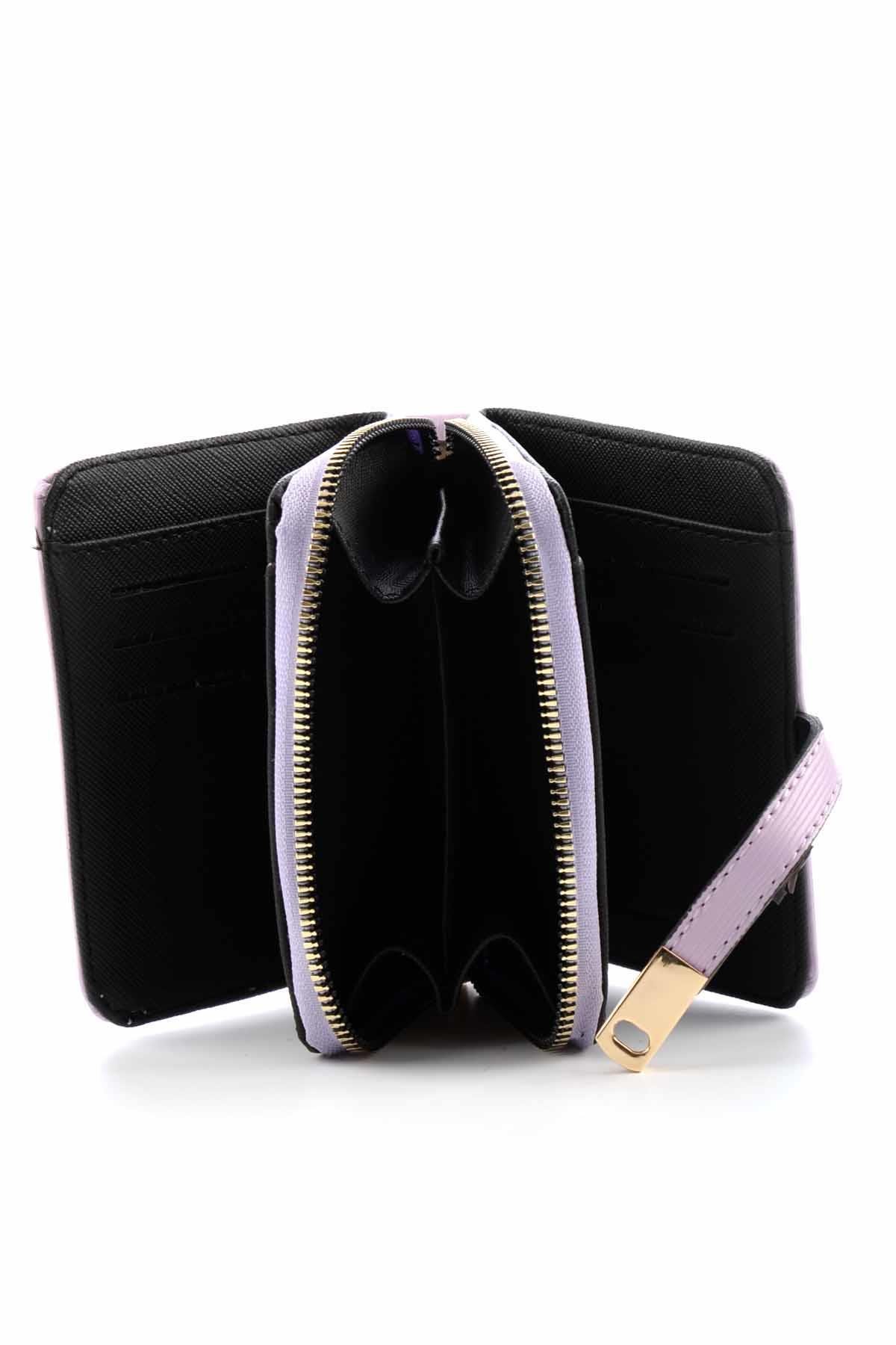 Lila  Kadın Cüzdan 