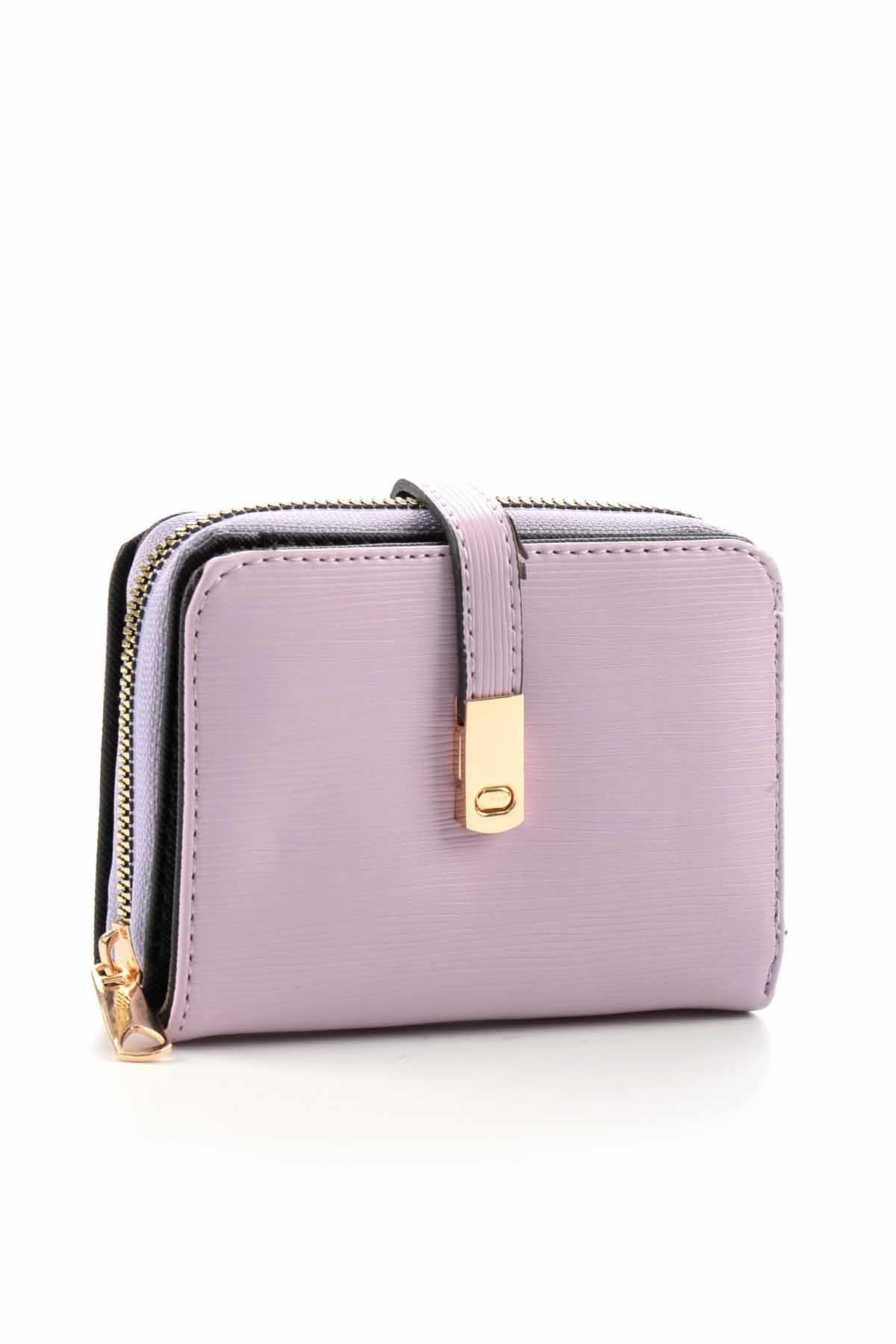 Lila  Kadın Cüzdan 