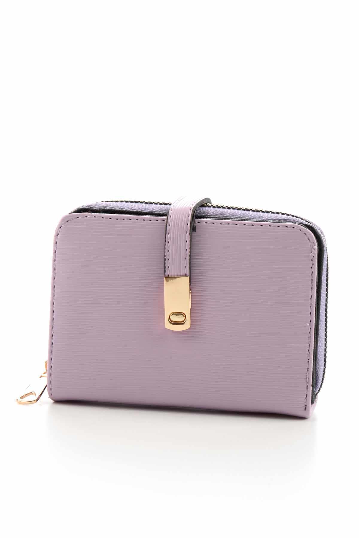 Lila  Kadın Cüzdan 