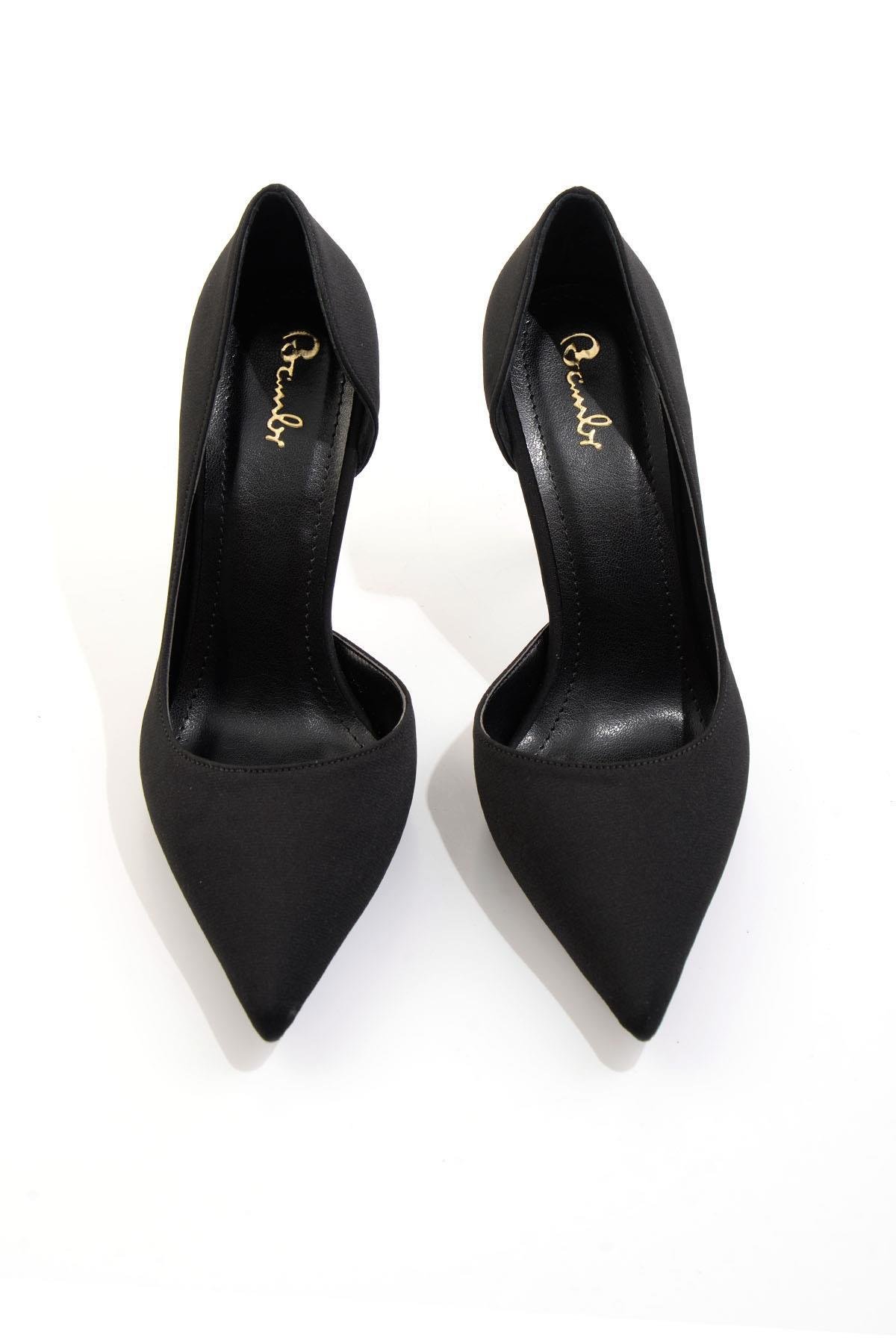 Mat Siyah  Kadın Abiye Ayakkabı K01209082038