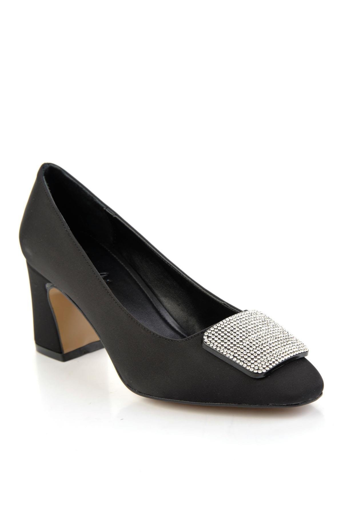 Mat Siyah  Kadın Abiye Ayakkabı K01213034938