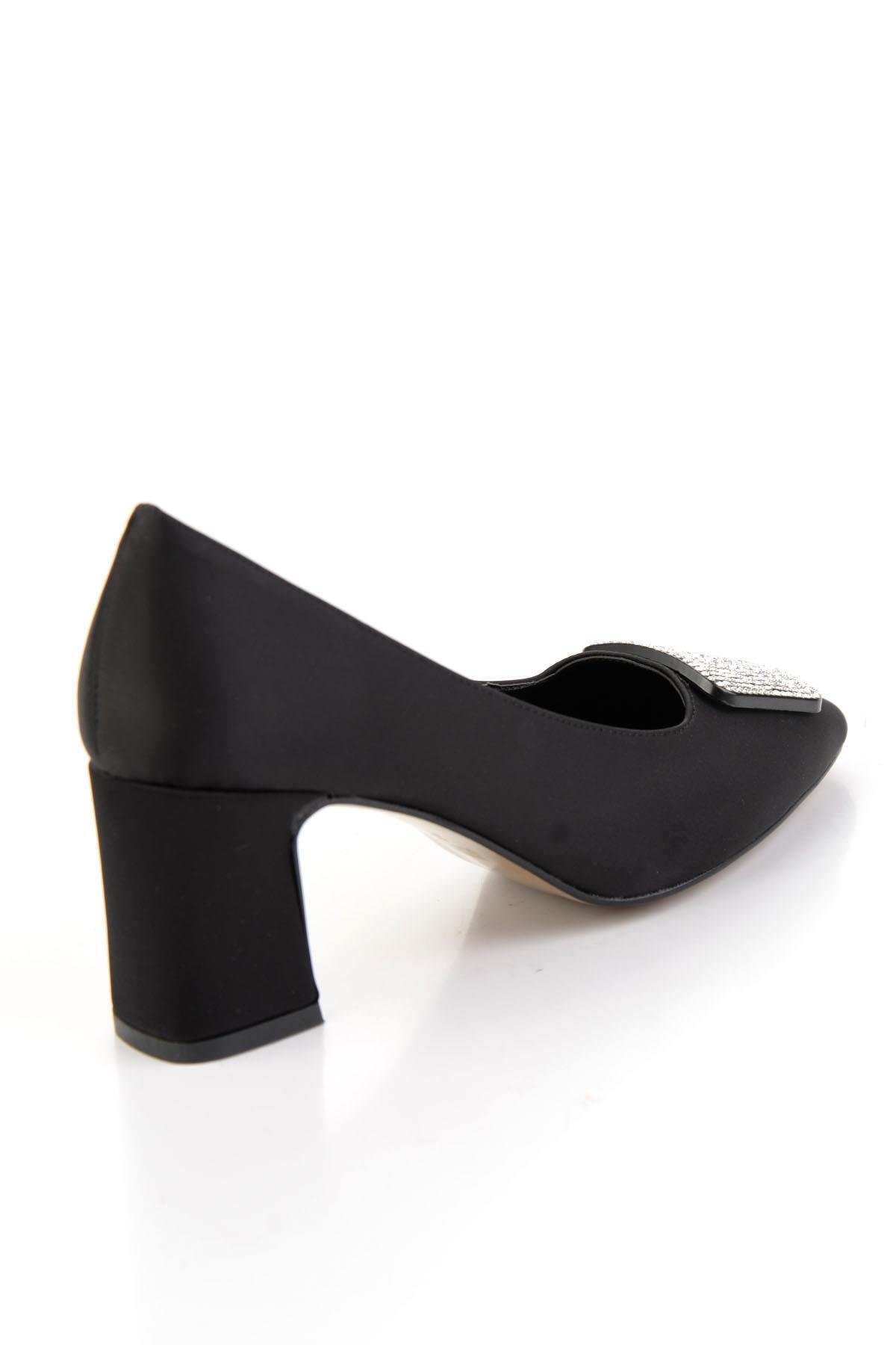 Mat Siyah  Kadın Abiye Ayakkabı K01213034938