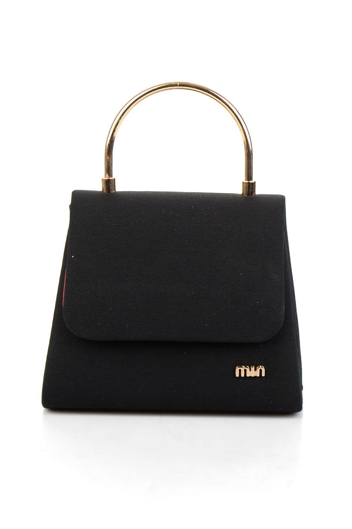 Mat Siyah  Kadın Abiye Çanta C06599041538