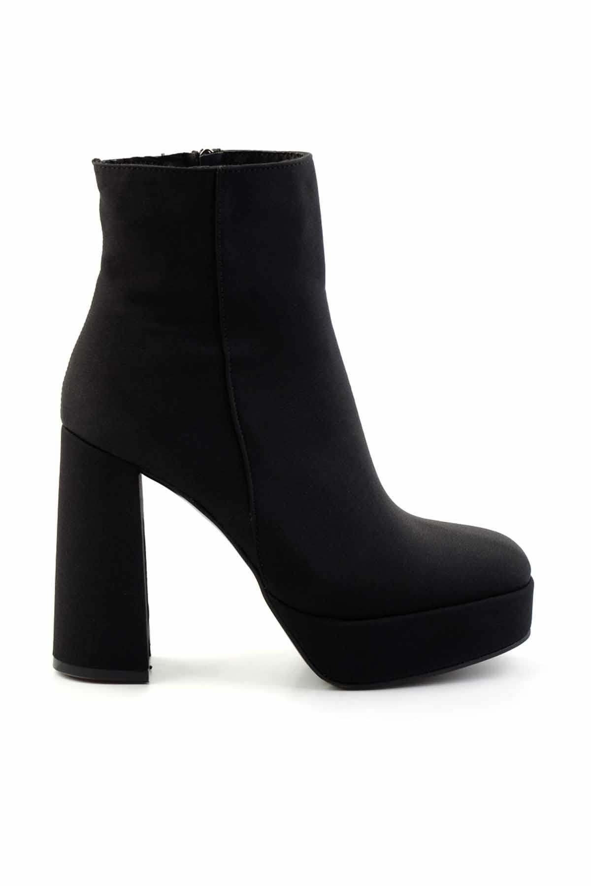 Mat Siyah  Kadın Bot & Bootie K02527290438