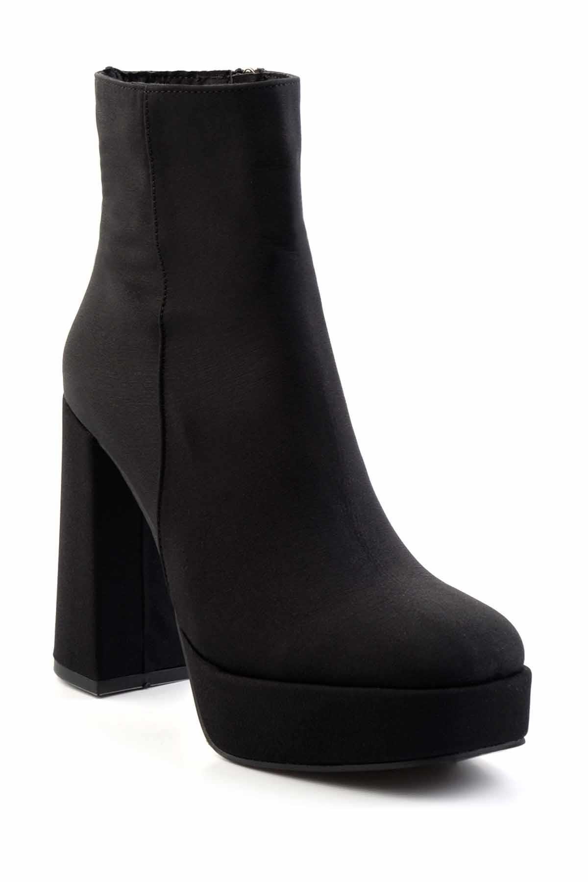 Mat Siyah  Kadın Bot & Bootie K02527290438