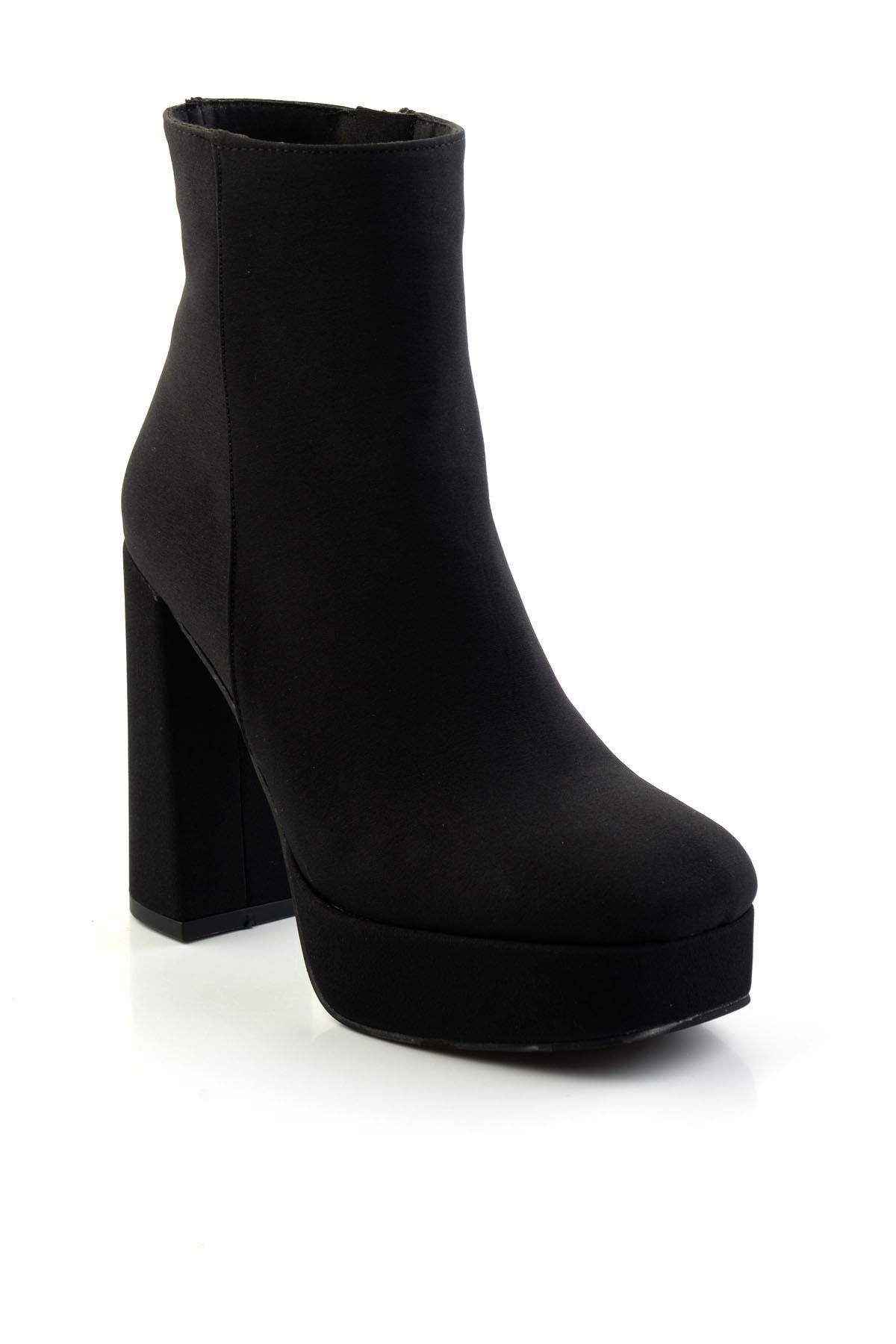 Mat Siyah  Kadın Bot & Bootie K02527300138