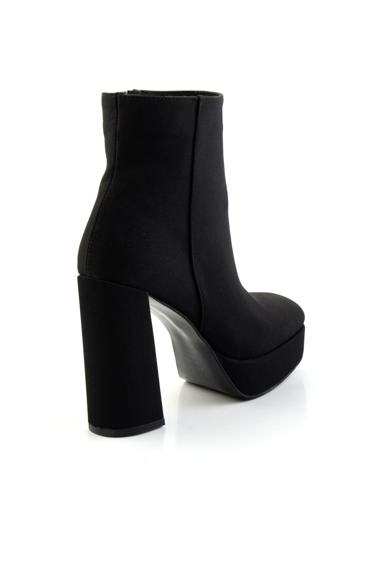 Mat Siyah  Kadın Bot & Bootie K02527300138