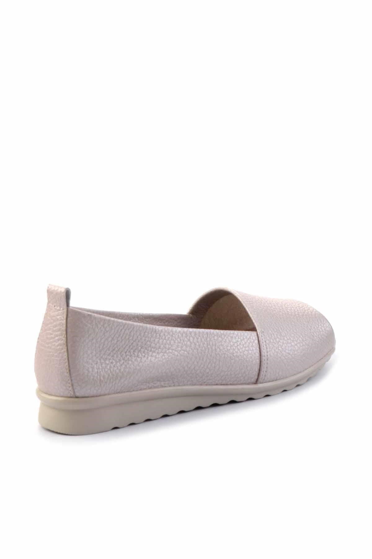 Mat Vizon Hakiki Deri Kadın Espadril K01582664003