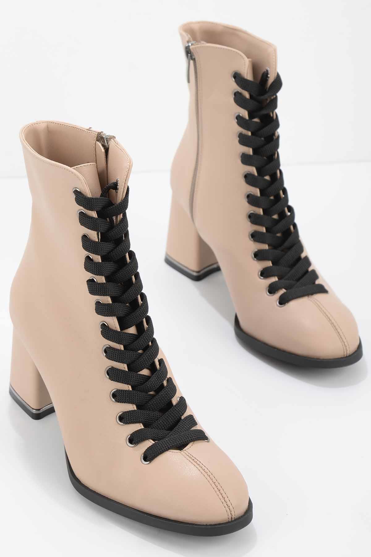 Nude  Kadın Bot & Bootie K02688920409