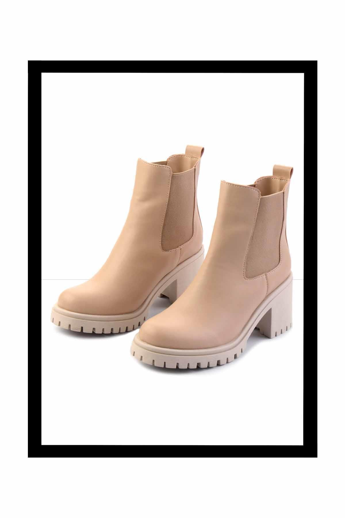 Nude  Kadın Bot & Bootie K02824201909