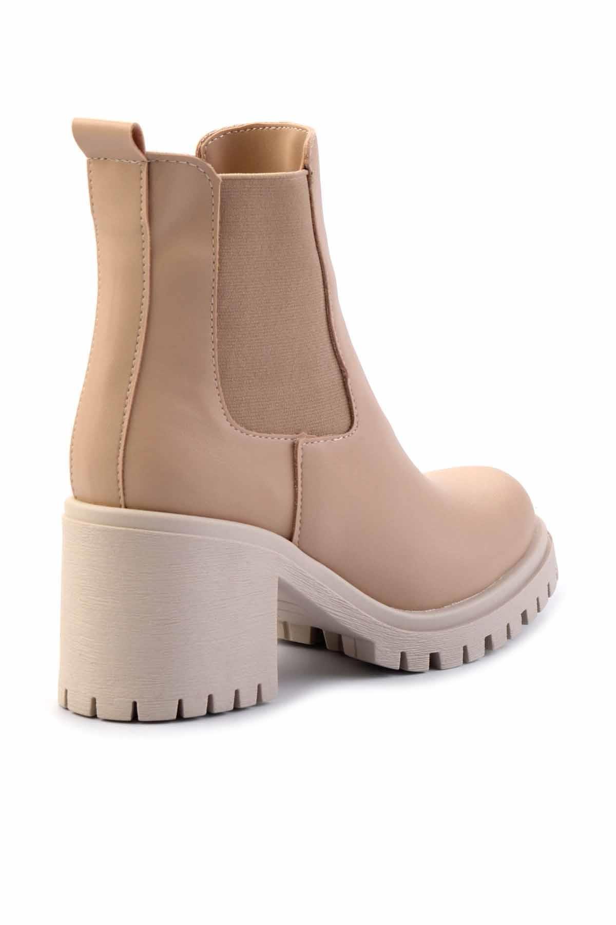 Nude  Kadın Bot & Bootie K02824201909