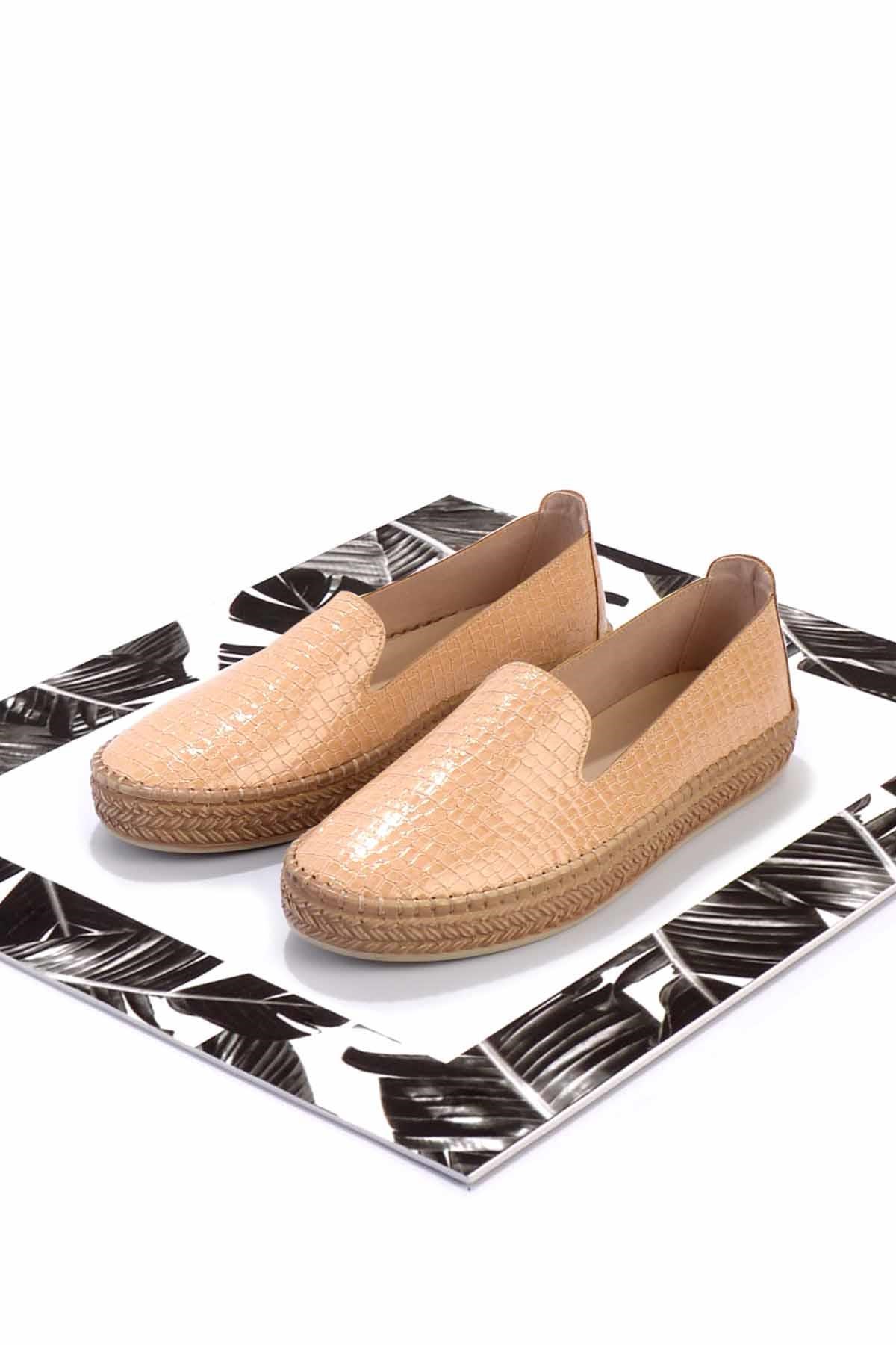 Nude  Kadın Espadril K01309230811