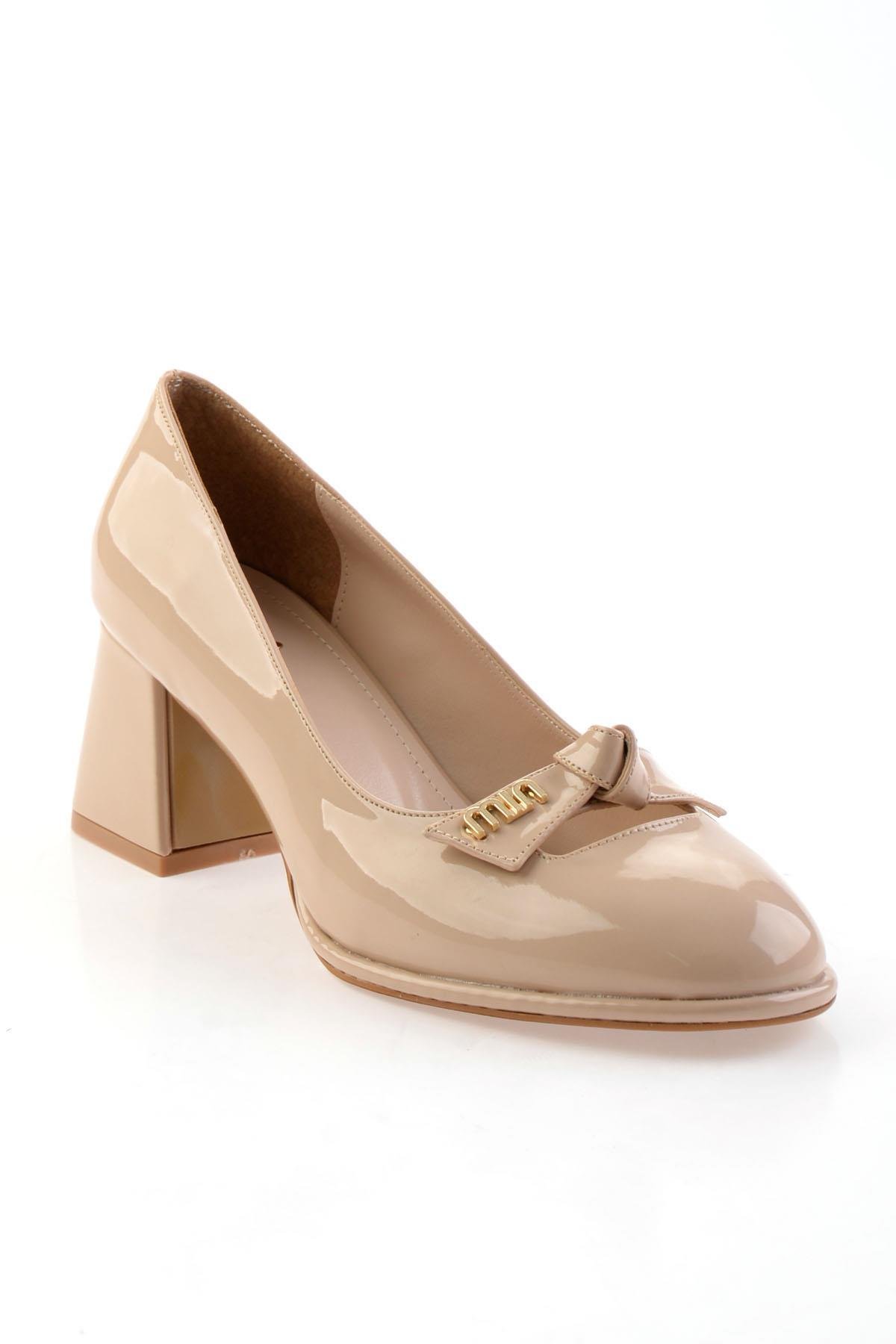 Nude  Kadın Klasik Topuklu Ayakkabı K01231467598