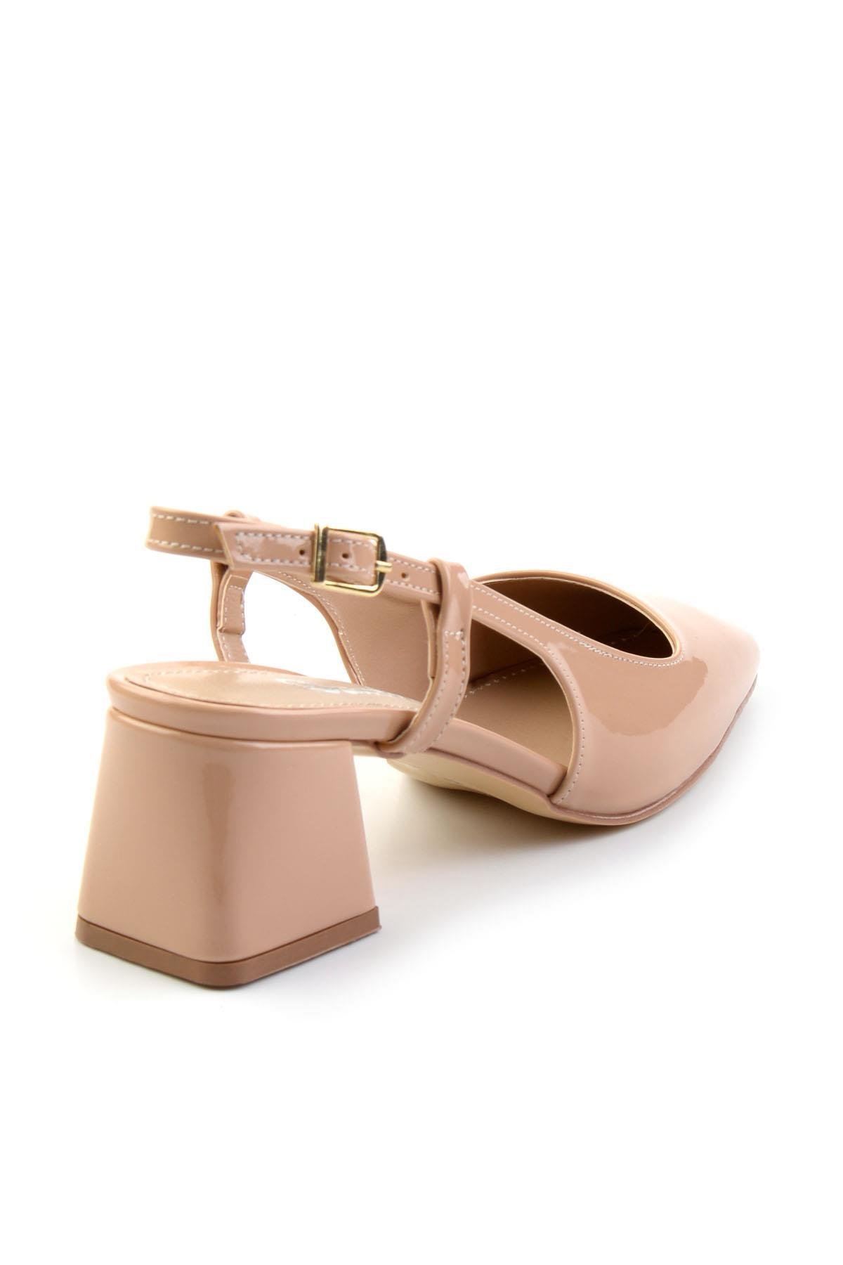 Nude  Kadın Klasik Topuklu Ayakkabı K01992152808