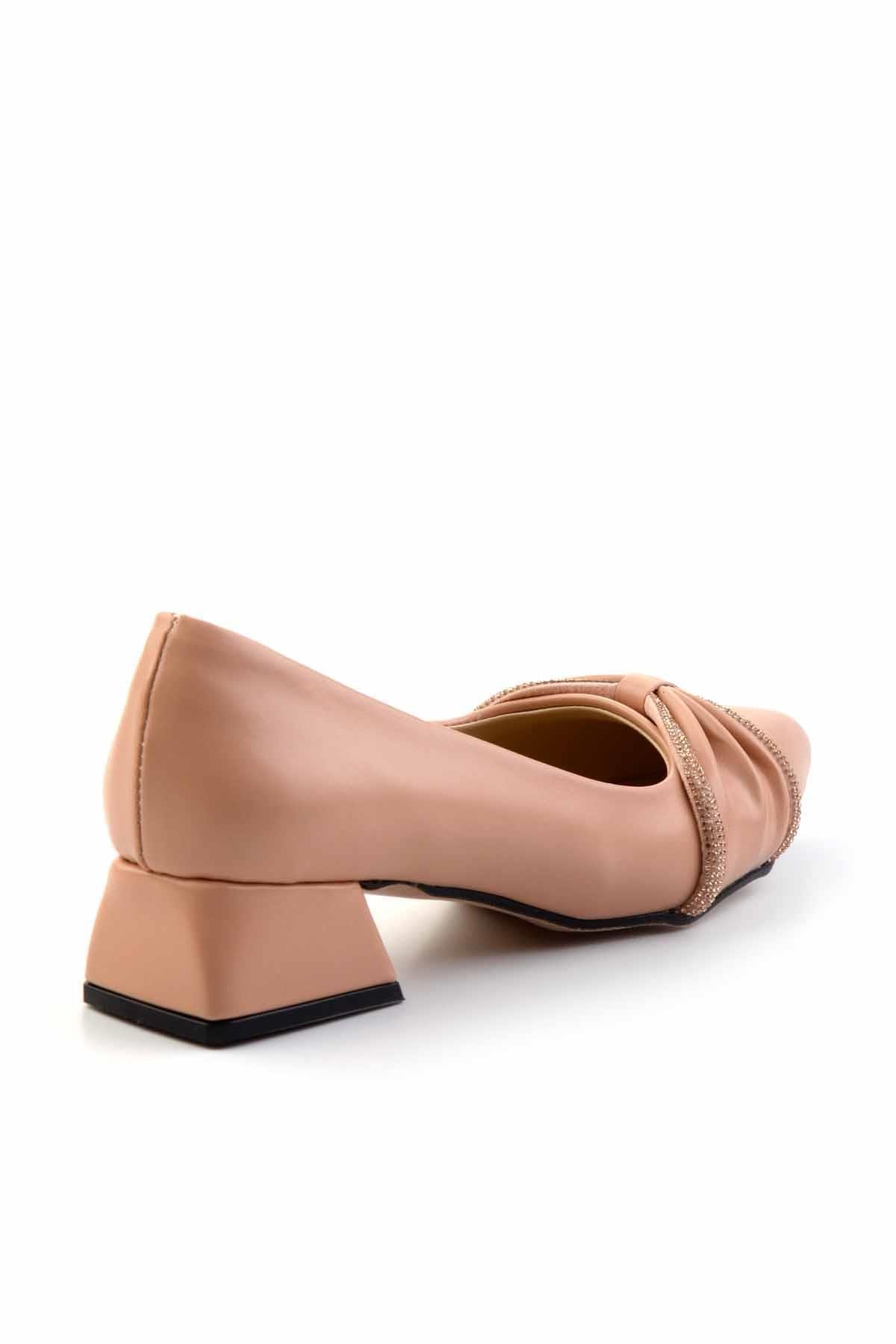 Nude  Kadın Klasik Topuklu Ayakkabı K01039102109
