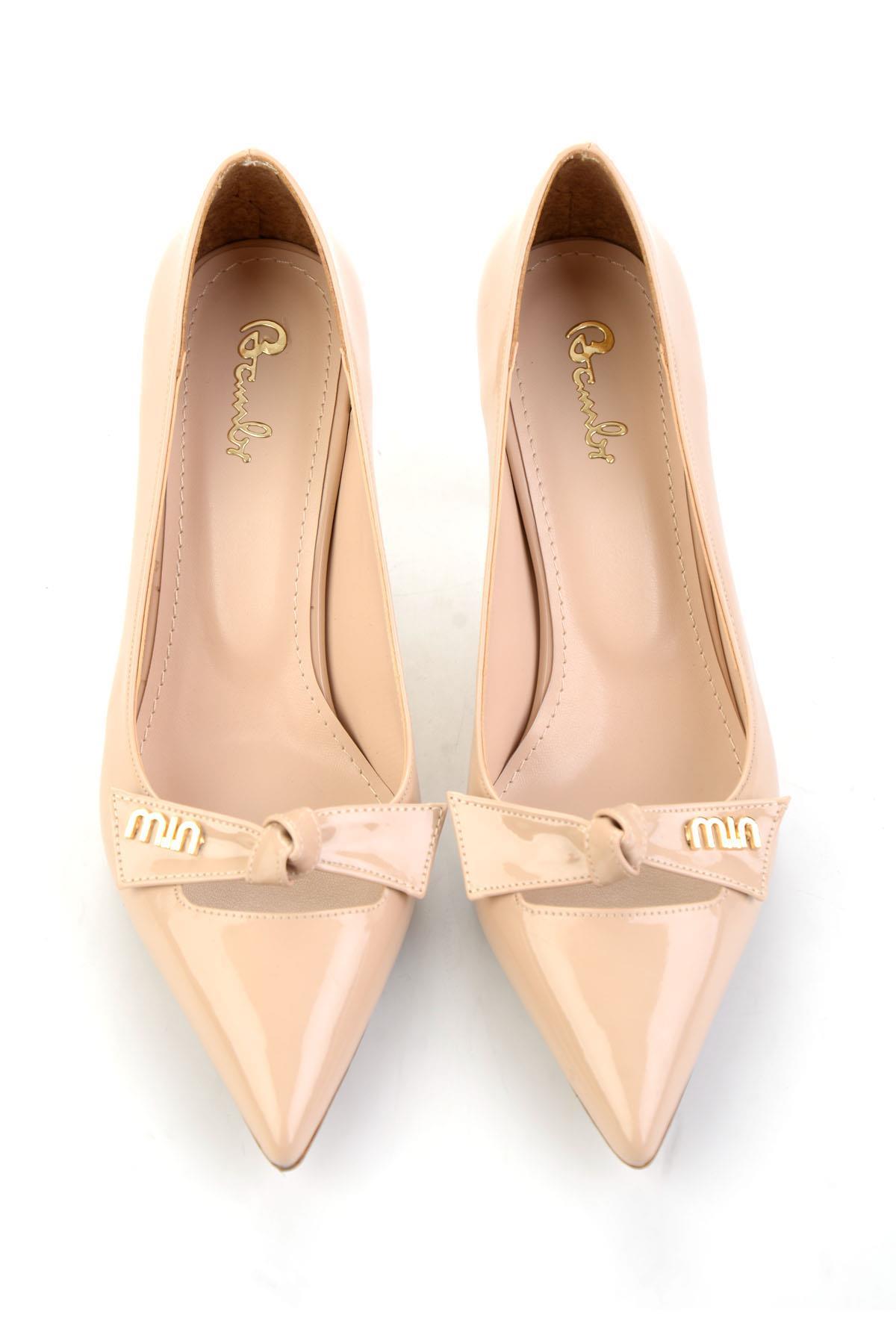 Nude  Kadın Klasik Topuklu Ayakkabı K01231463798