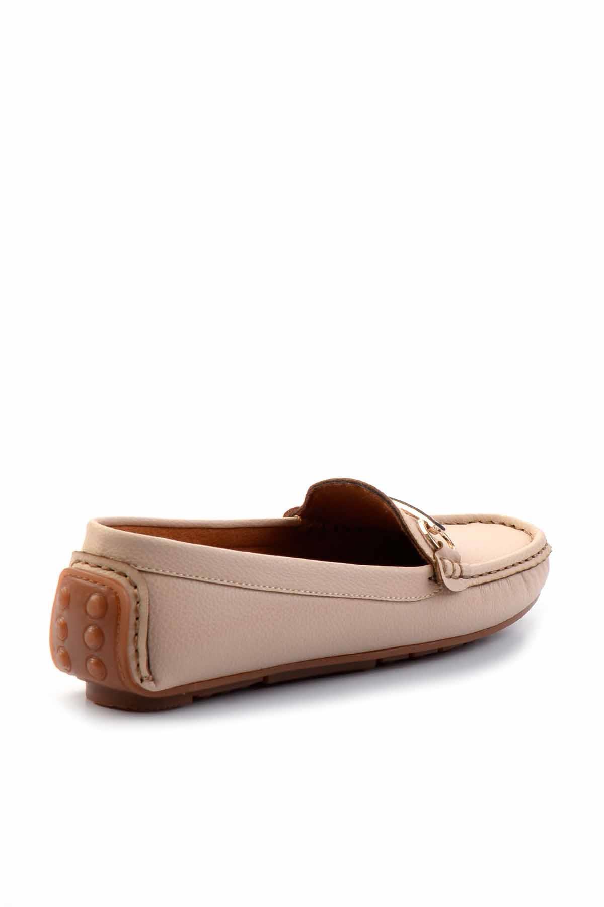 Nude  Kadın Loafer Ayakkabı K01309100509