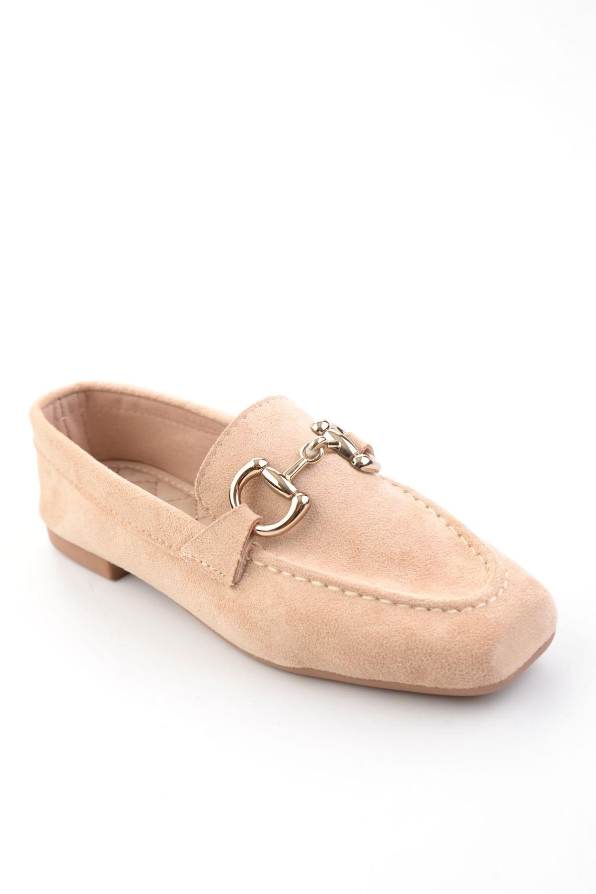 Nude  Kadın Loafer Ayakkabı K01360060072