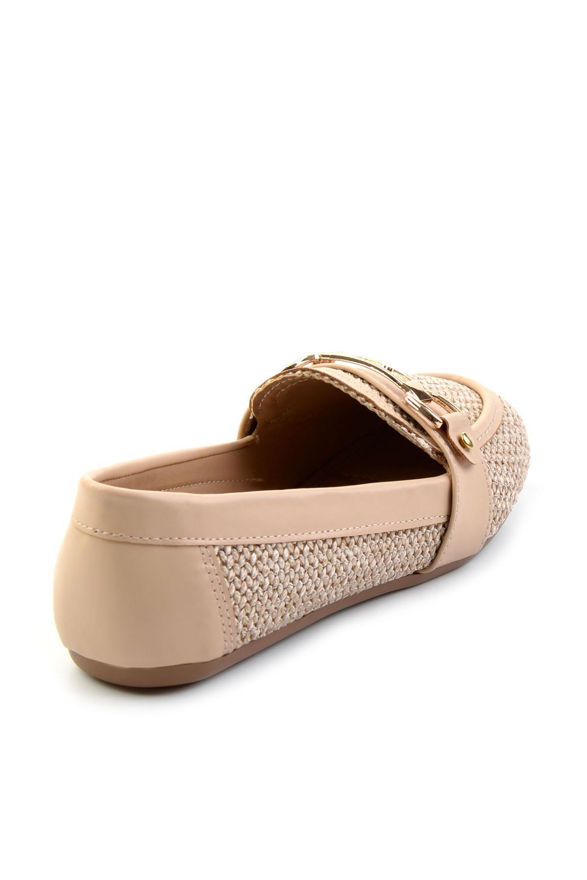 Nude  Kadın Loafer Ayakkabı K01688011109