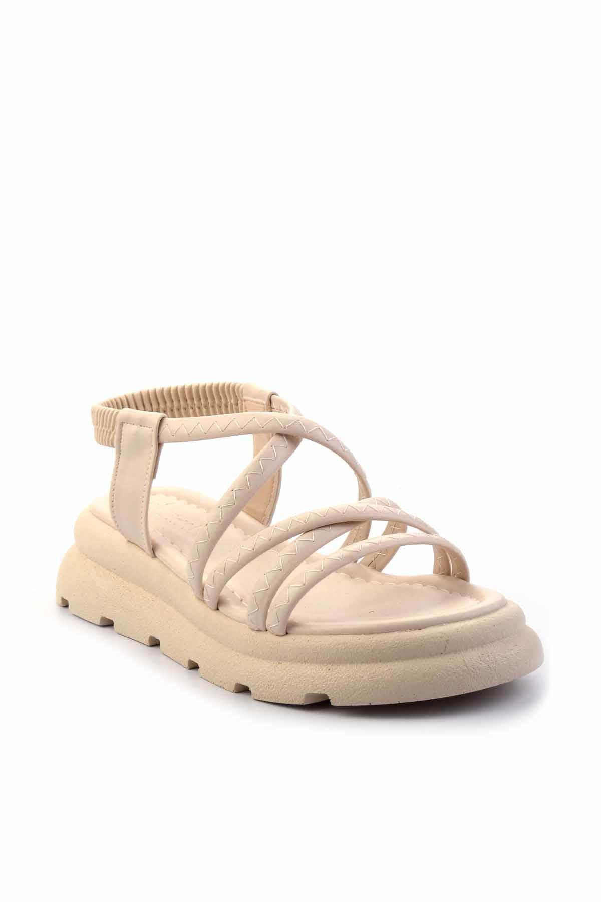 Nude  Kadın Sandalet K05002040009
