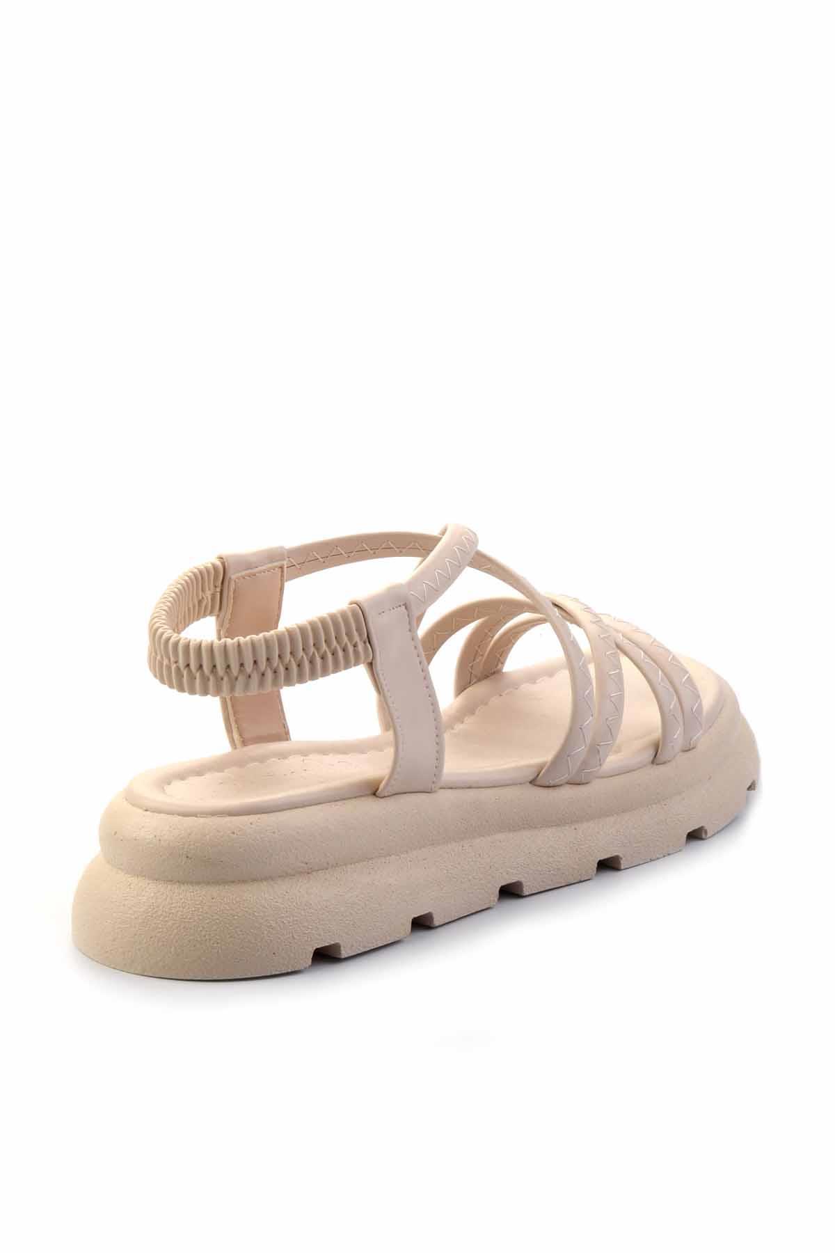 Nude  Kadın Sandalet K05002040009