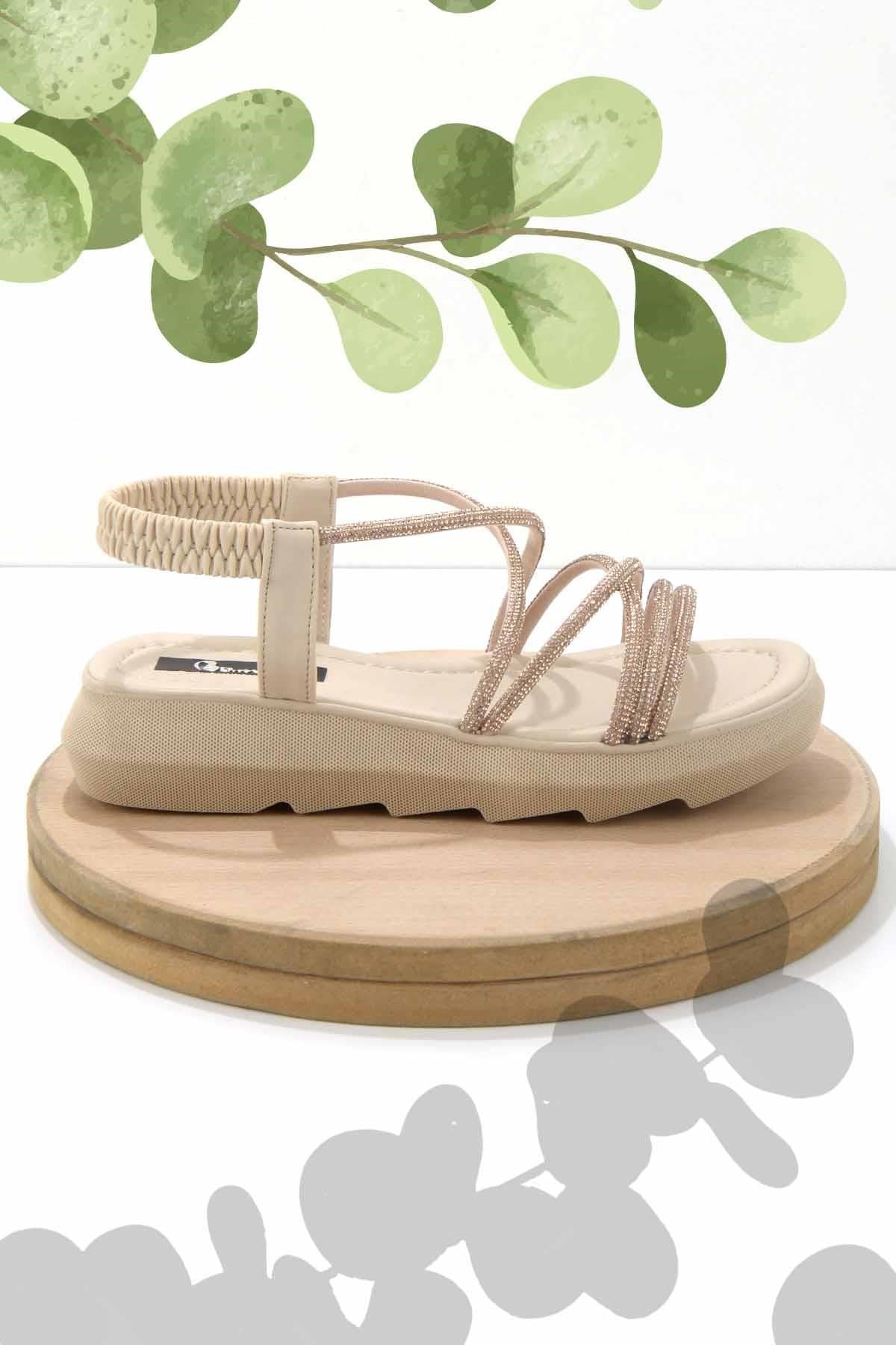 Nude  Kadın Sandalet K05567070009