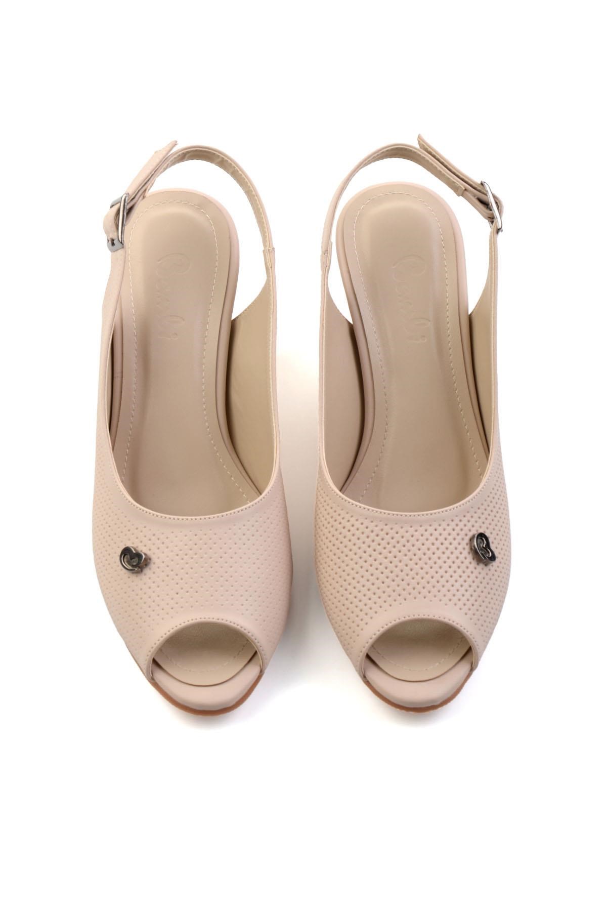 Nude  Kadın Sandalet K05688015309