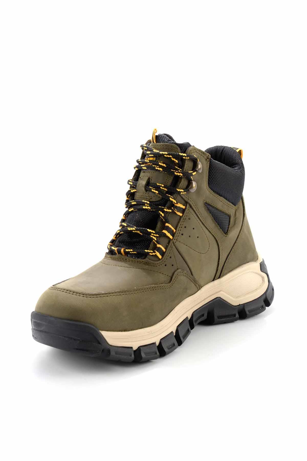 Olive Leather Erkek Bot & Bootie CAT1111130601