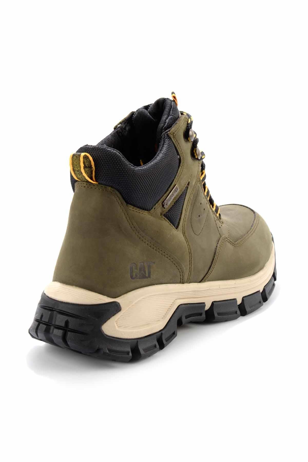 Olive Leather Erkek Bot & Bootie CAT1111130601