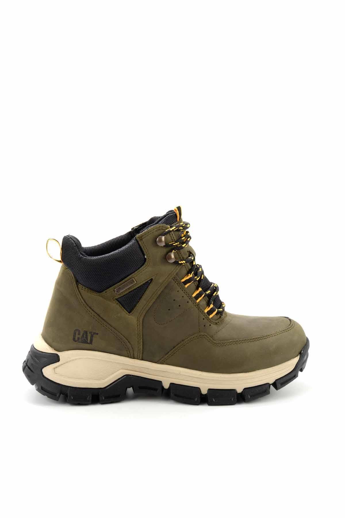 Olive Leather Erkek Bot & Bootie CAT1111130601