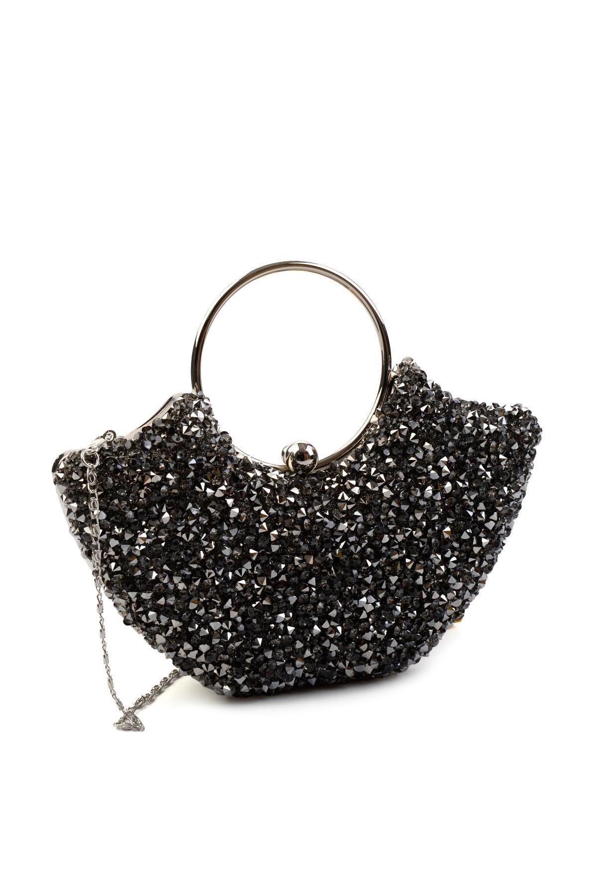 Platin  Kadın Abiye Çanta C06564008287