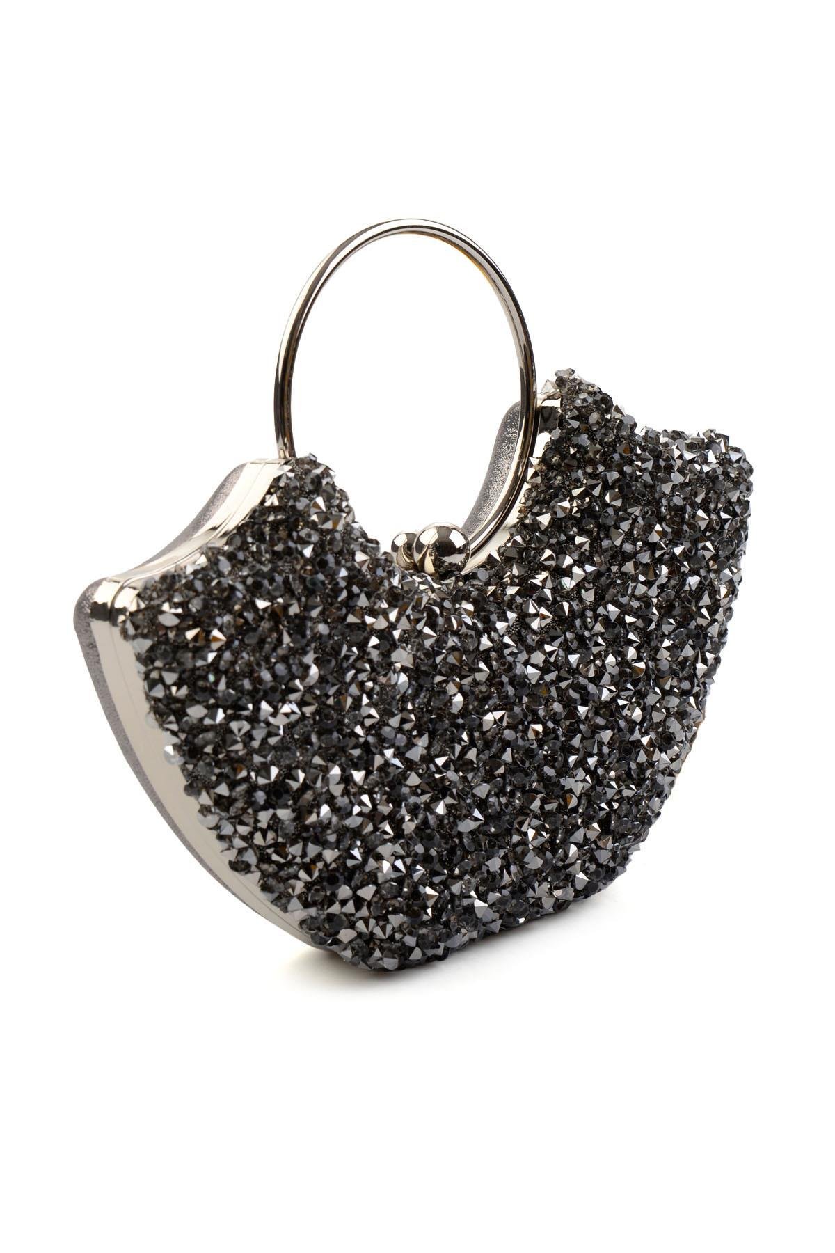 Platin  Kadın Abiye Çanta C06564008287