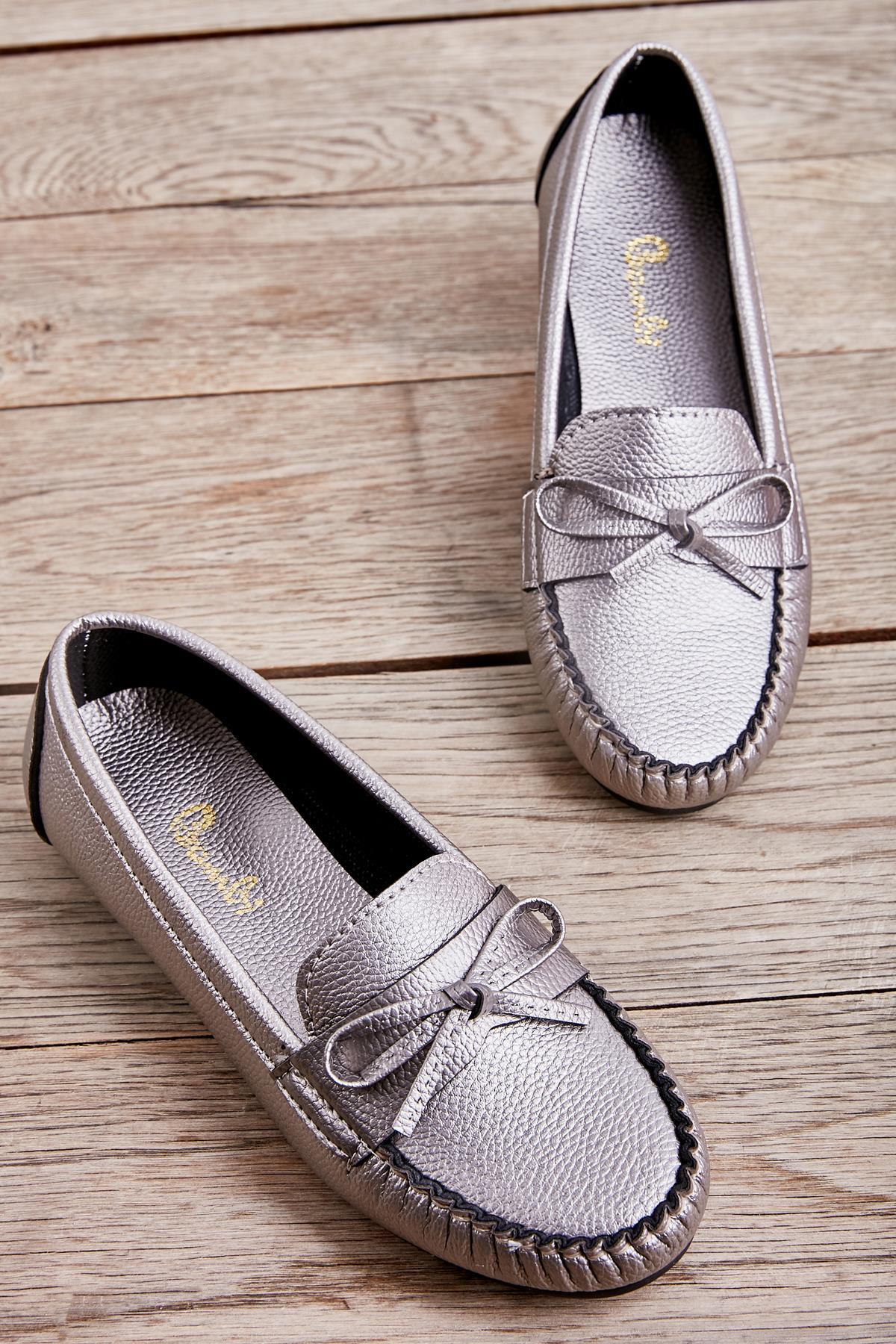 Platin  Kadın Loafer Ayakkabı K01542005009