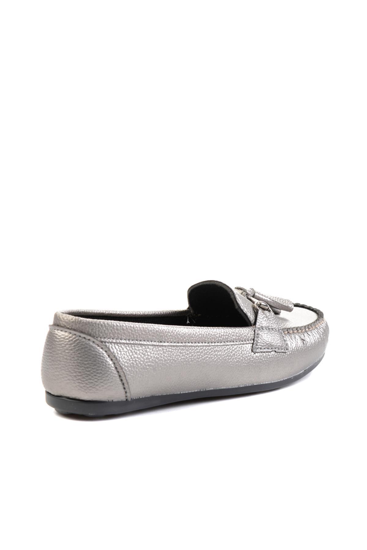 Platin  Kadın Loafer Ayakkabı K01542150009