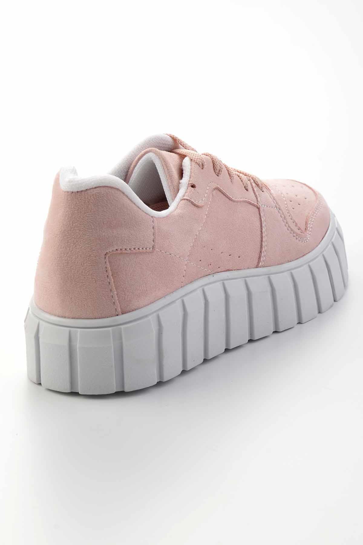 Pudra Süet  Kadın Sneaker K01938008072