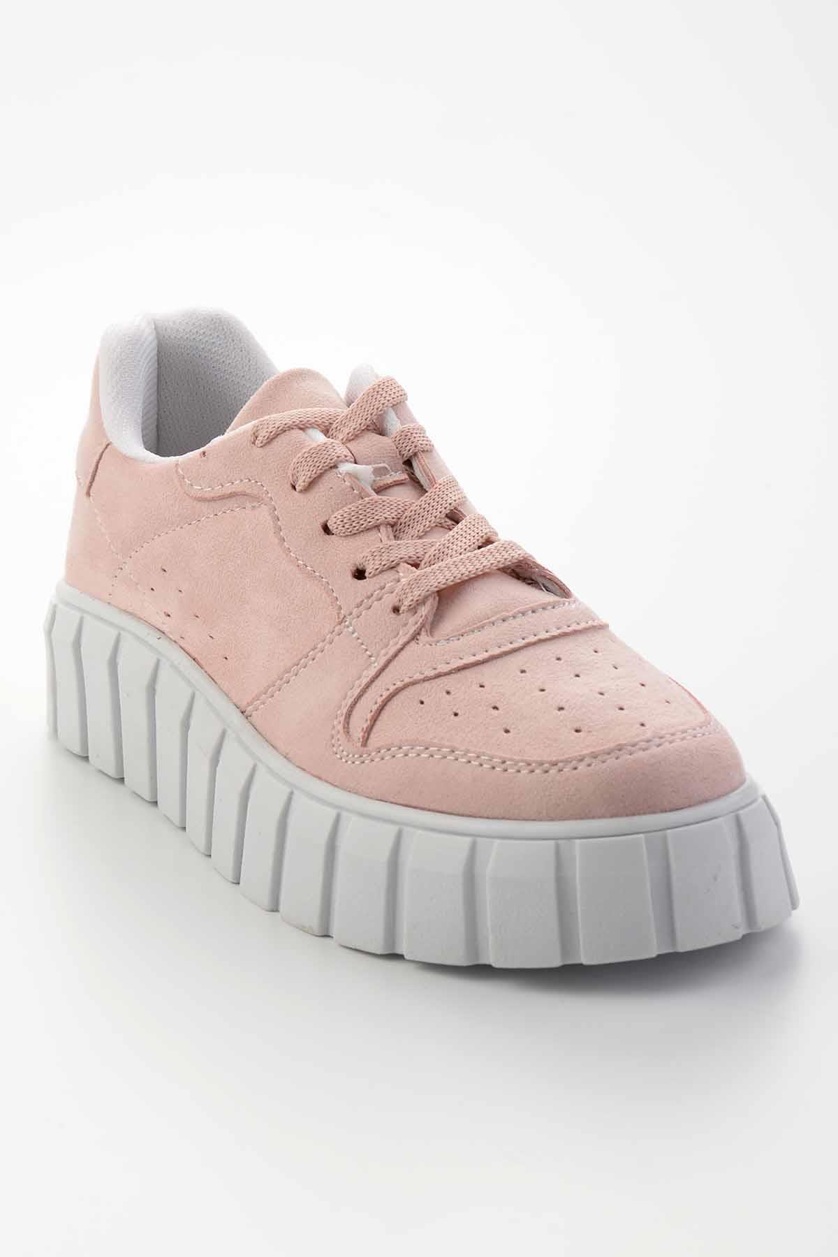 Pudra Süet  Kadın Sneaker K01938008072