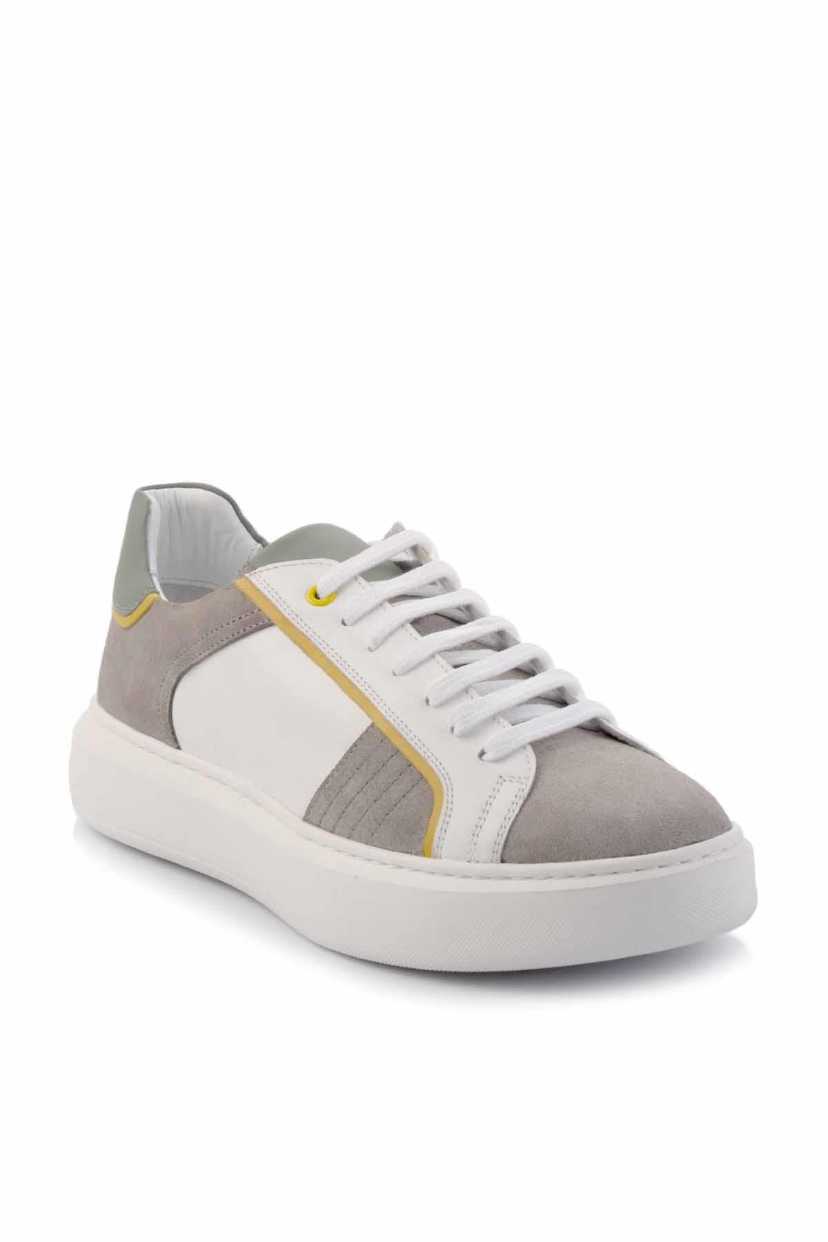 Quarzo Leather Erkek Sneaker E01901254702