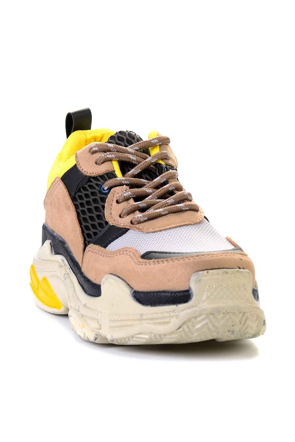 Sarı/Yesıl Kadın Sneaker