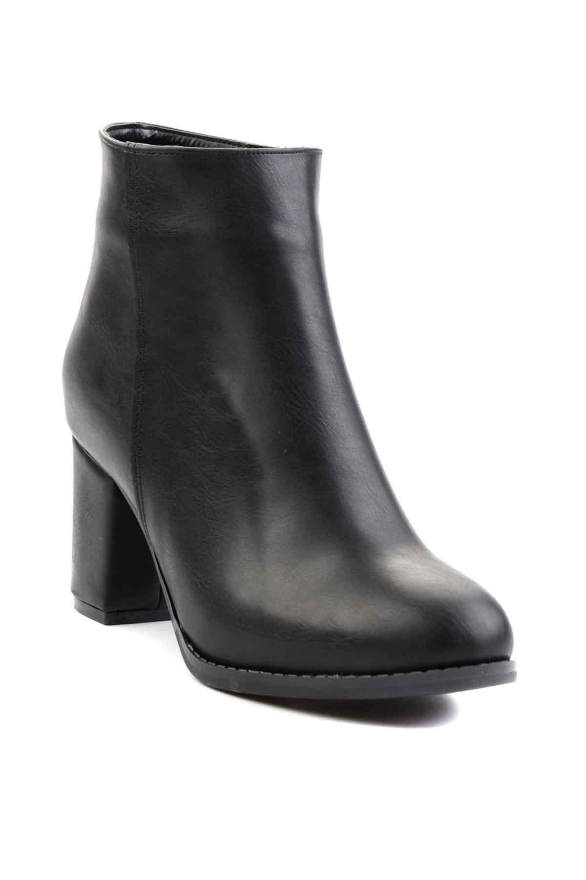 Siyah  Kadın Bot & Bootie