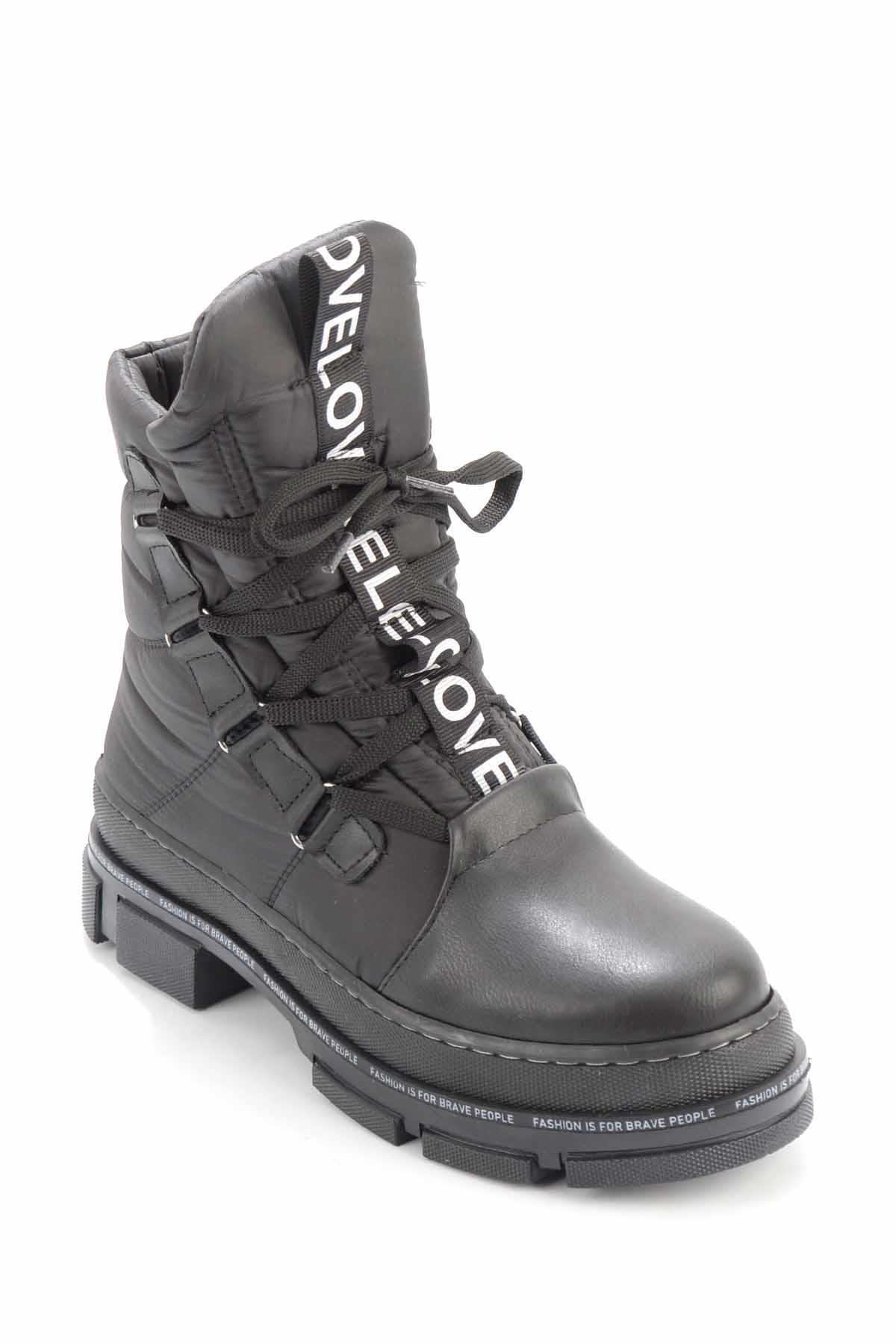 Siyah Anorak  Kadın Bot & Bootie K02823110785