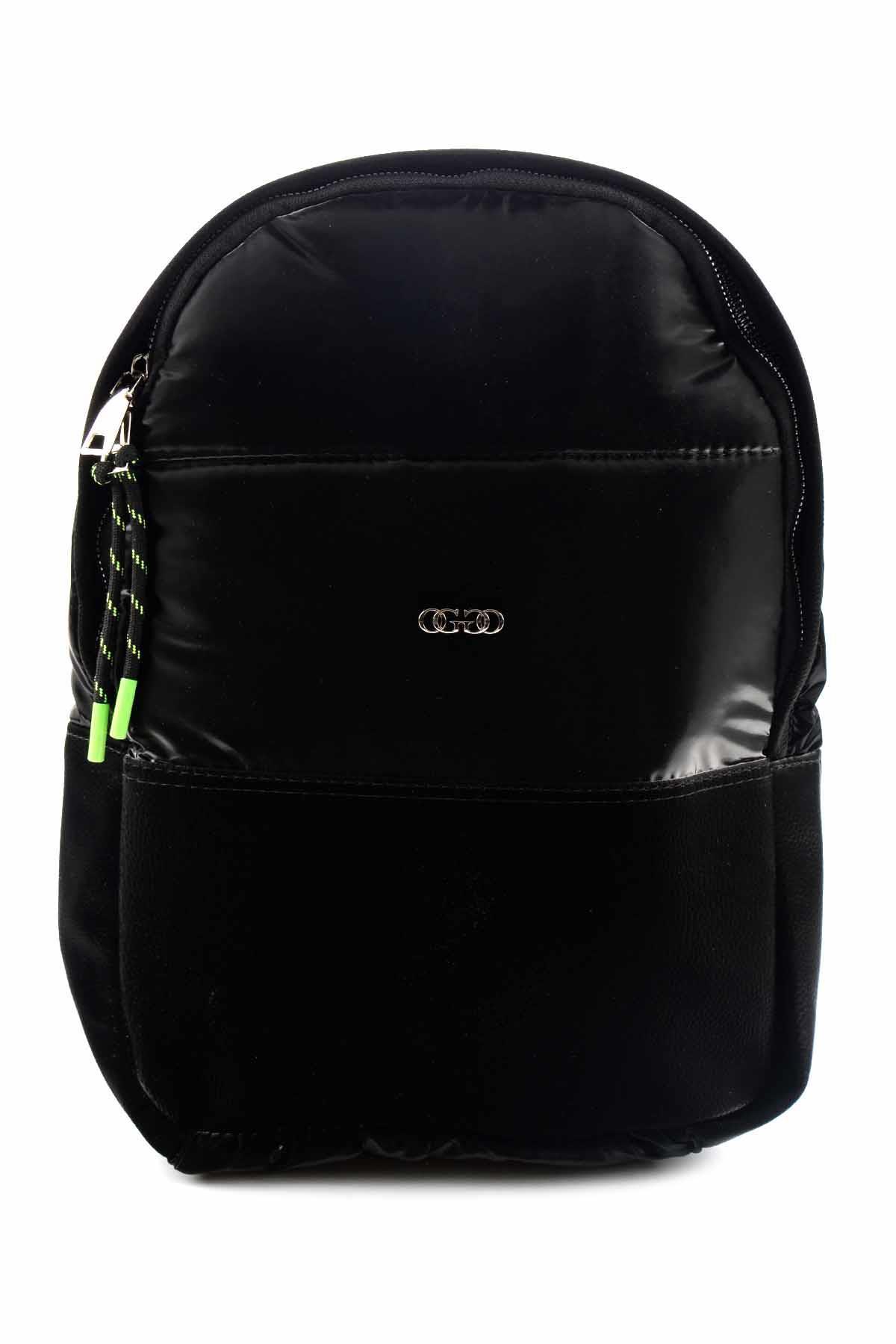 Siyah Anorak  Kadın Sırt Çantası C06102180385
