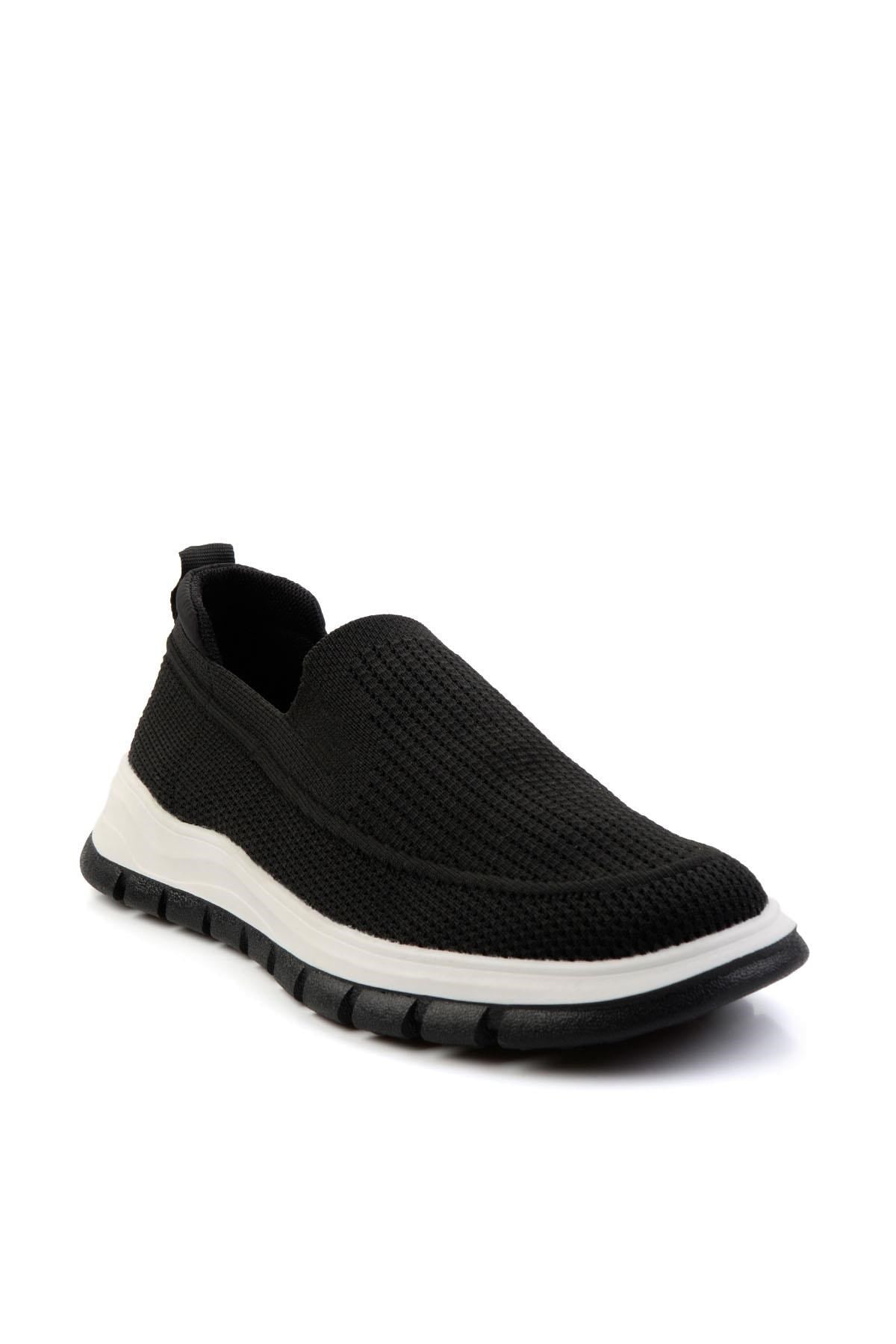 Siyah Beyaz  Erkek Sneaker E01175524382